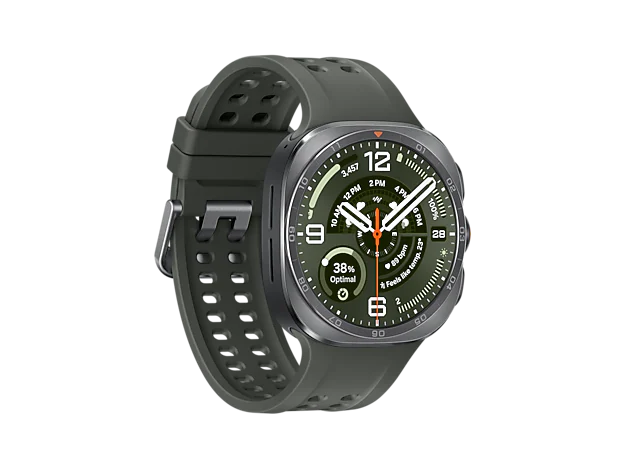 Samsung Galaxy Watch Ultra2 – Montre connectée 47 mm LTE titane, AMOLED 5 000 nits, 10 ATM – Titanium Silver
