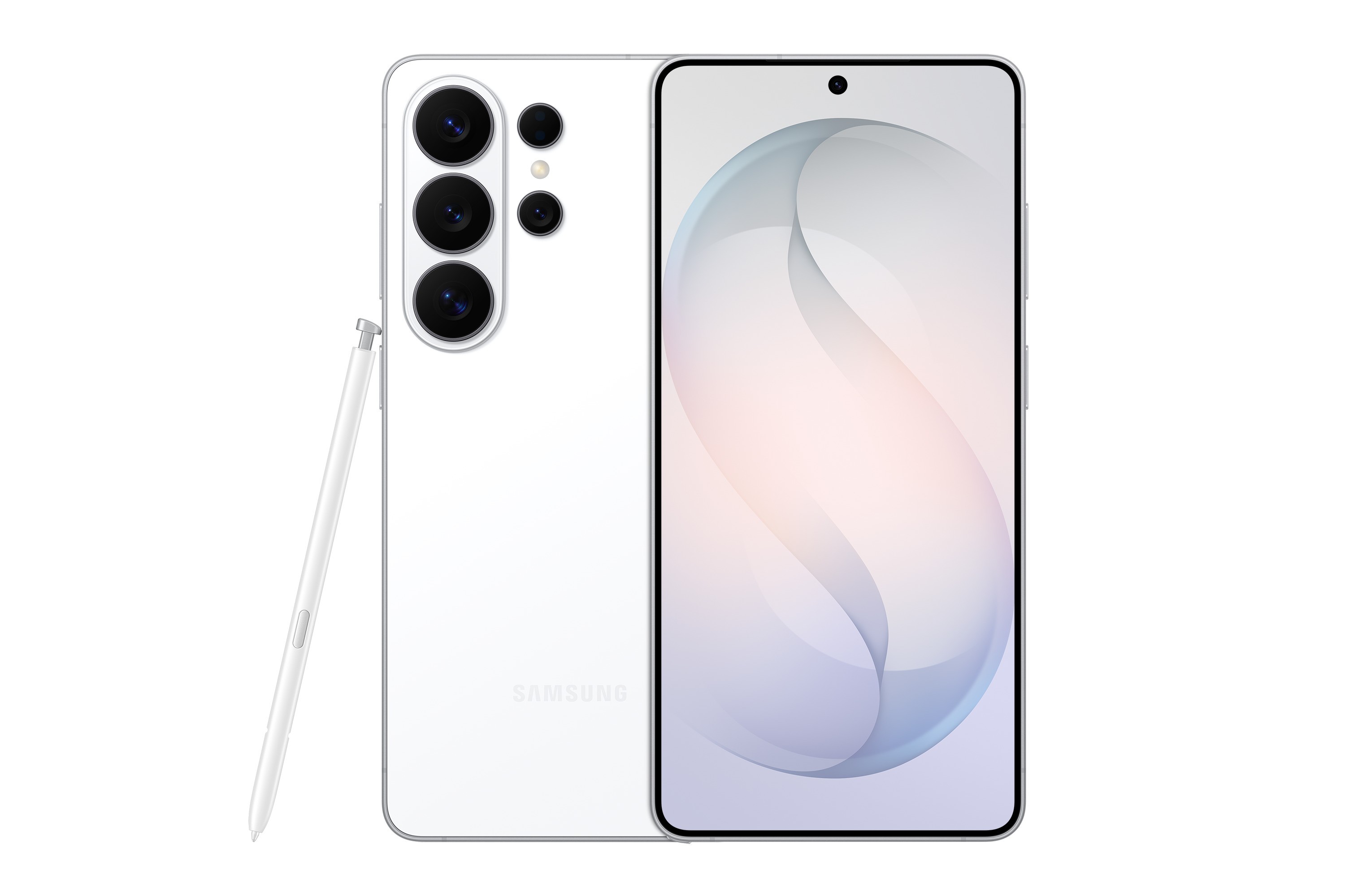 Samsung Galaxy S26 Ultra – Smartphone 5G 6,9" Dynamic AMOLED 120 Hz, Snapdragon 8 Elite Gen 5, 200 MP + S Pen, 12 Go/256 Go – Blanc - Image 1